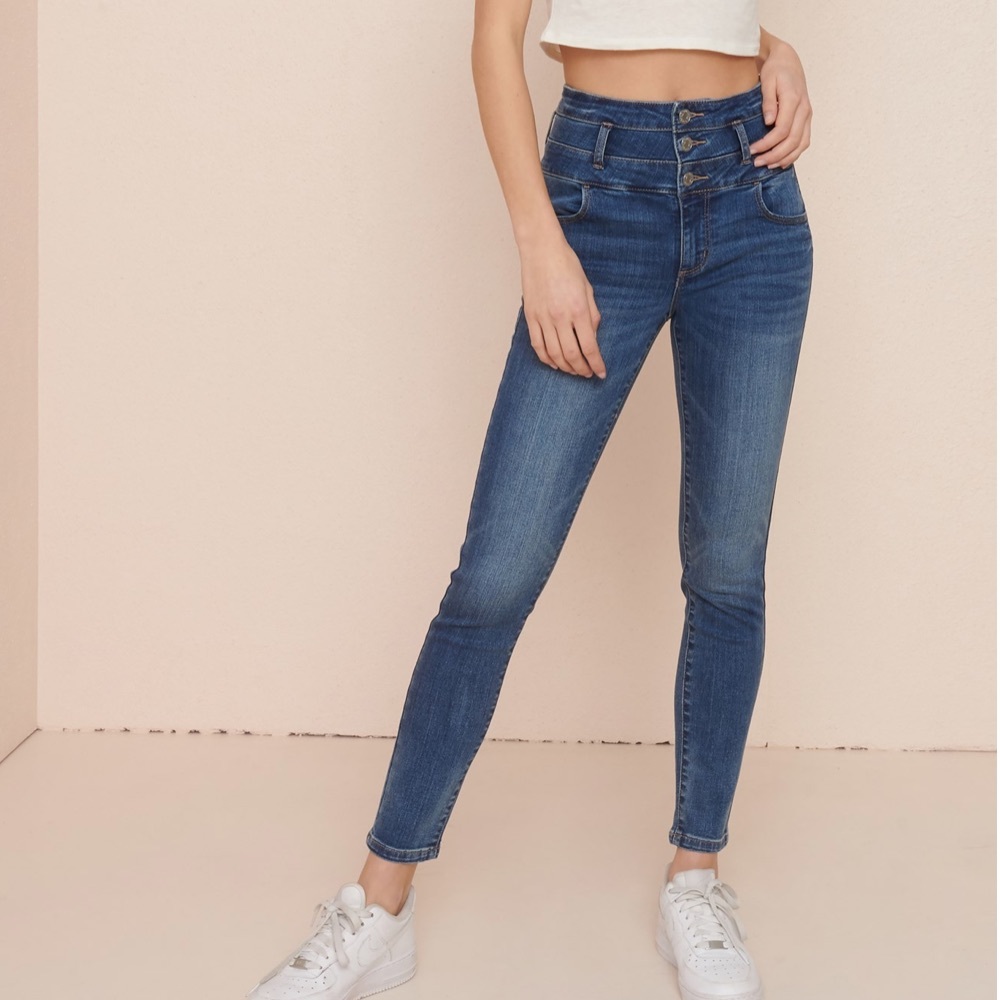 Ultra-high-rise Garage Jeggings